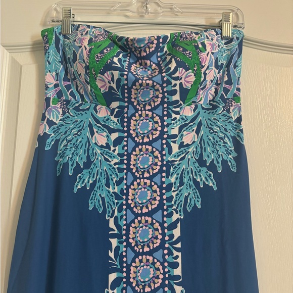 Lilly Pulitzer Noa Strapless dress size 6 new with tags - Picture 5 of 9